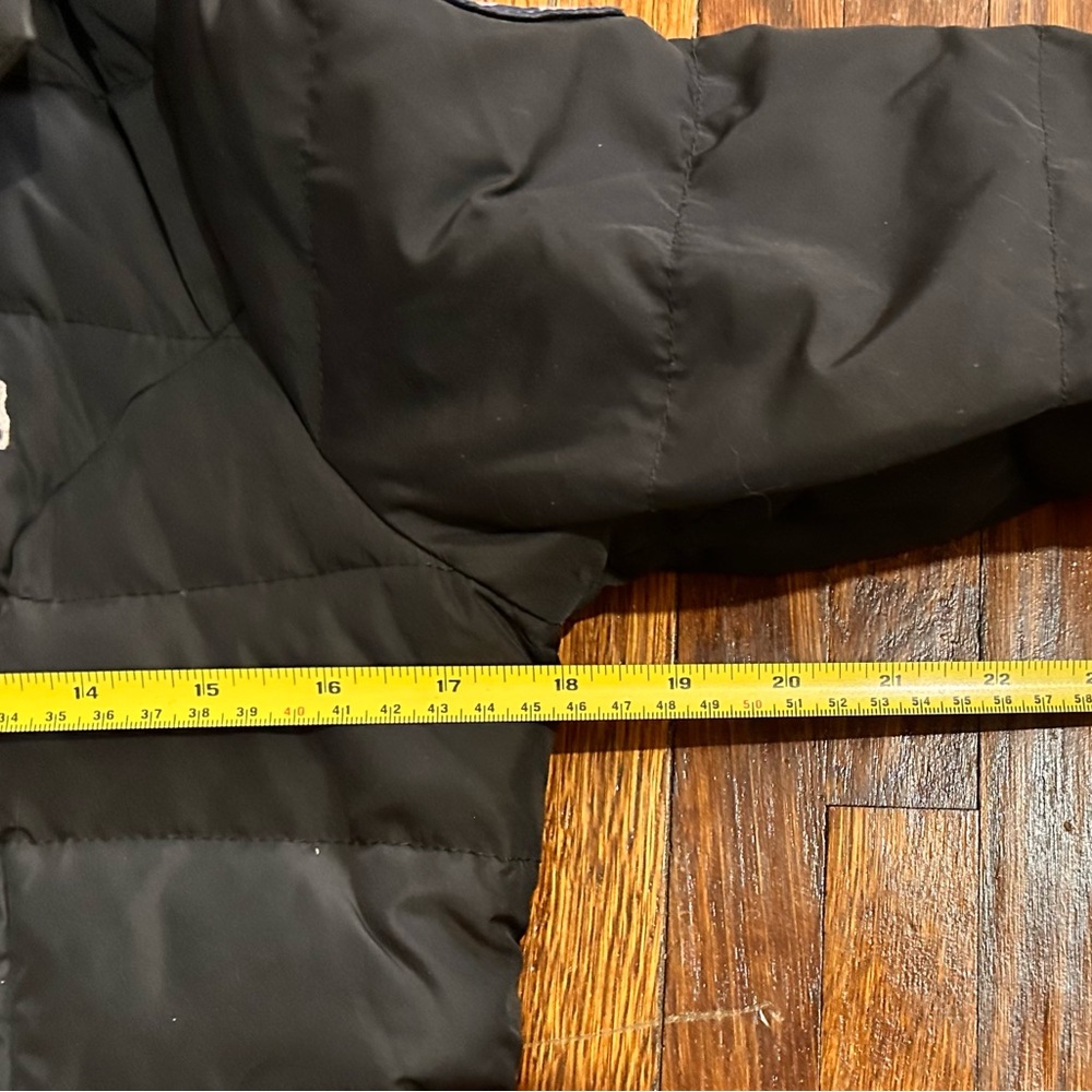 Vintage Y2K Women’s Small Abercrombie & Fitch Dark Brown Puffer Coat - Picture 5 of 10